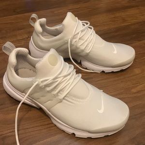 Nike Air Presto- White- Men’s size 10-fit more like 10.5